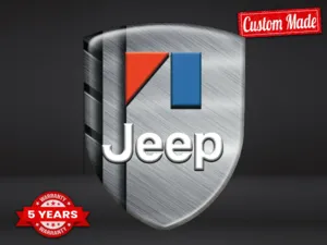 Jeep Fensteraufkleber Premium Stern Hochwertig Auto